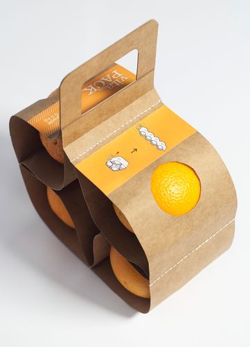vitapack便于携带05公斤橘子水果包装设计上海农产品包装设计公司